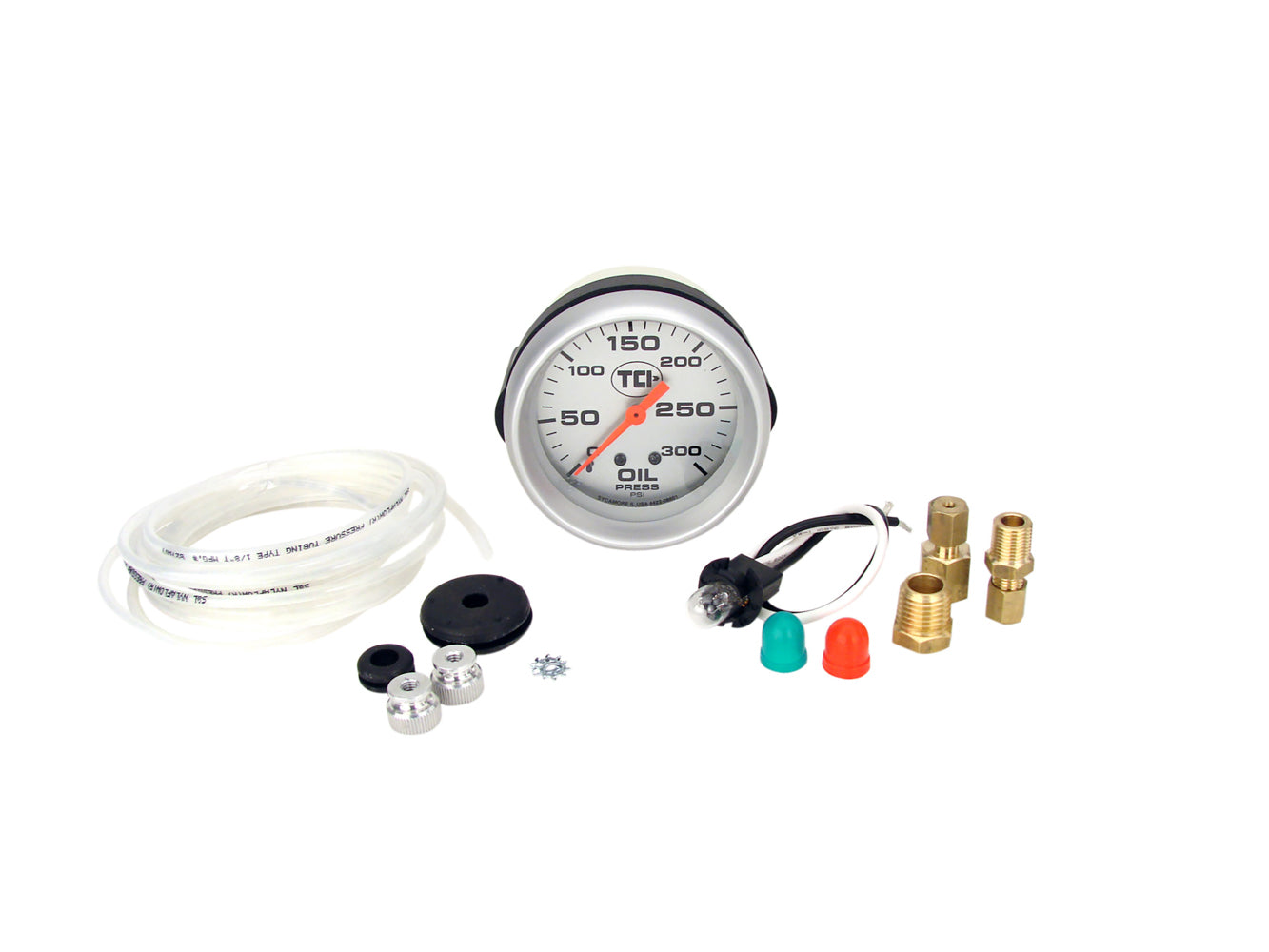 Pressure Gauge 2-5/8 Transmission Silver Face