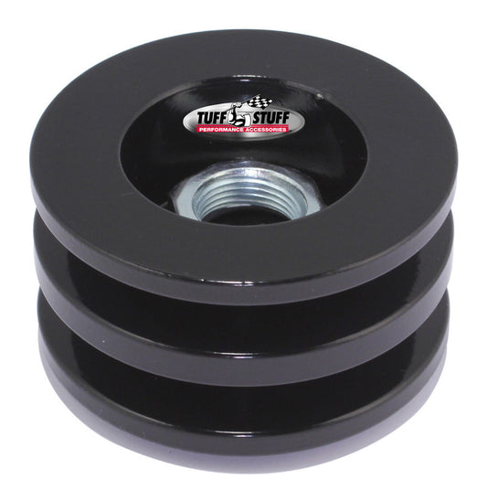 Alternator Stealth Black Pulley Double V