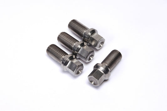 U-Joint Bolt Kit 4pcs Titanium 6pt 7/16x20 7/8