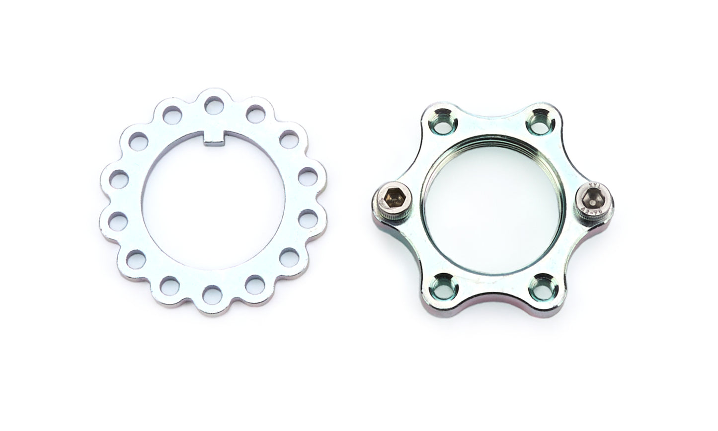 Steel Lock Nut Kit For Spindles Single