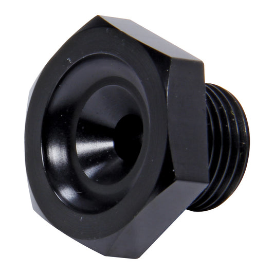 King Pin Cap Aluminum 5/8 x 18 Black