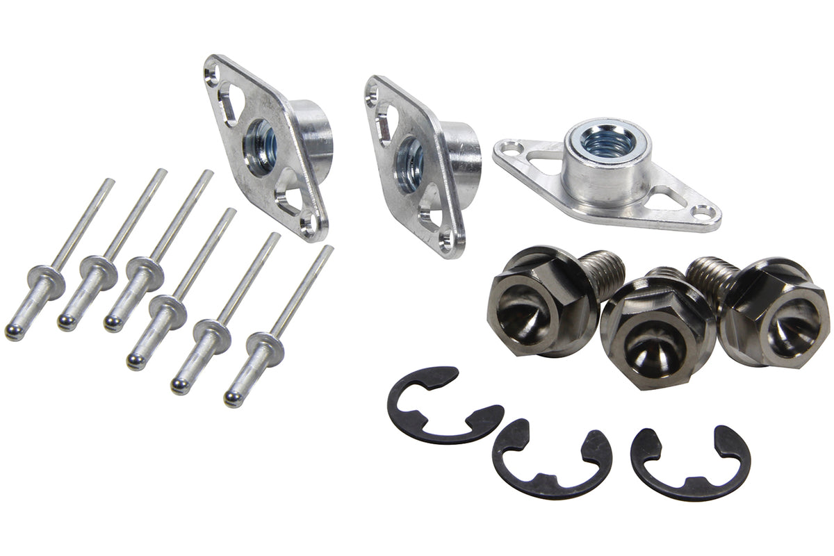 Wheel Cover Retaining Bolt Kit Titanium