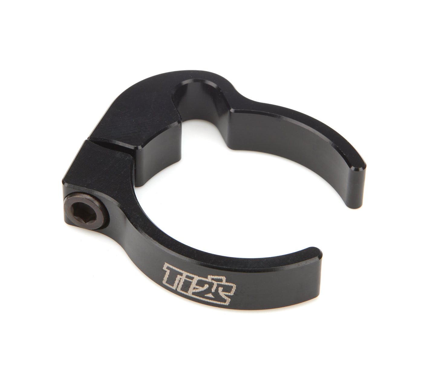 Brake Line Clamp 1.50in Aluminum Black