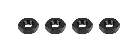 Jam Nuts RH 10-32 Black Aluminum 4 pack