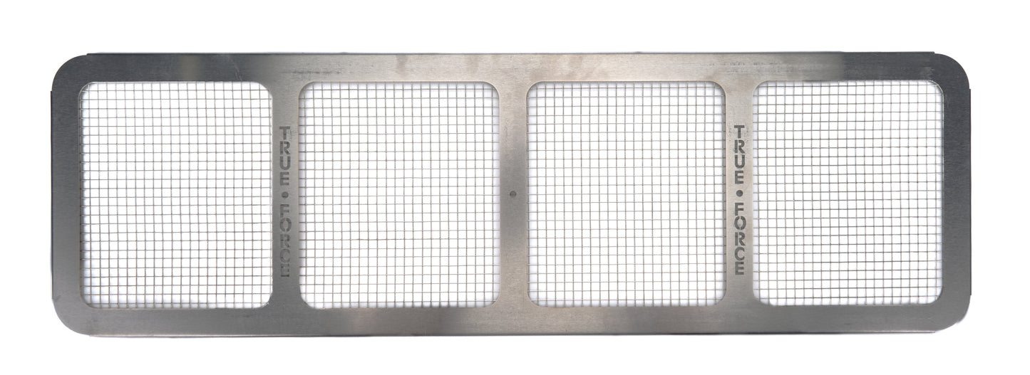 Nose Screen Lower Raw Aluminum