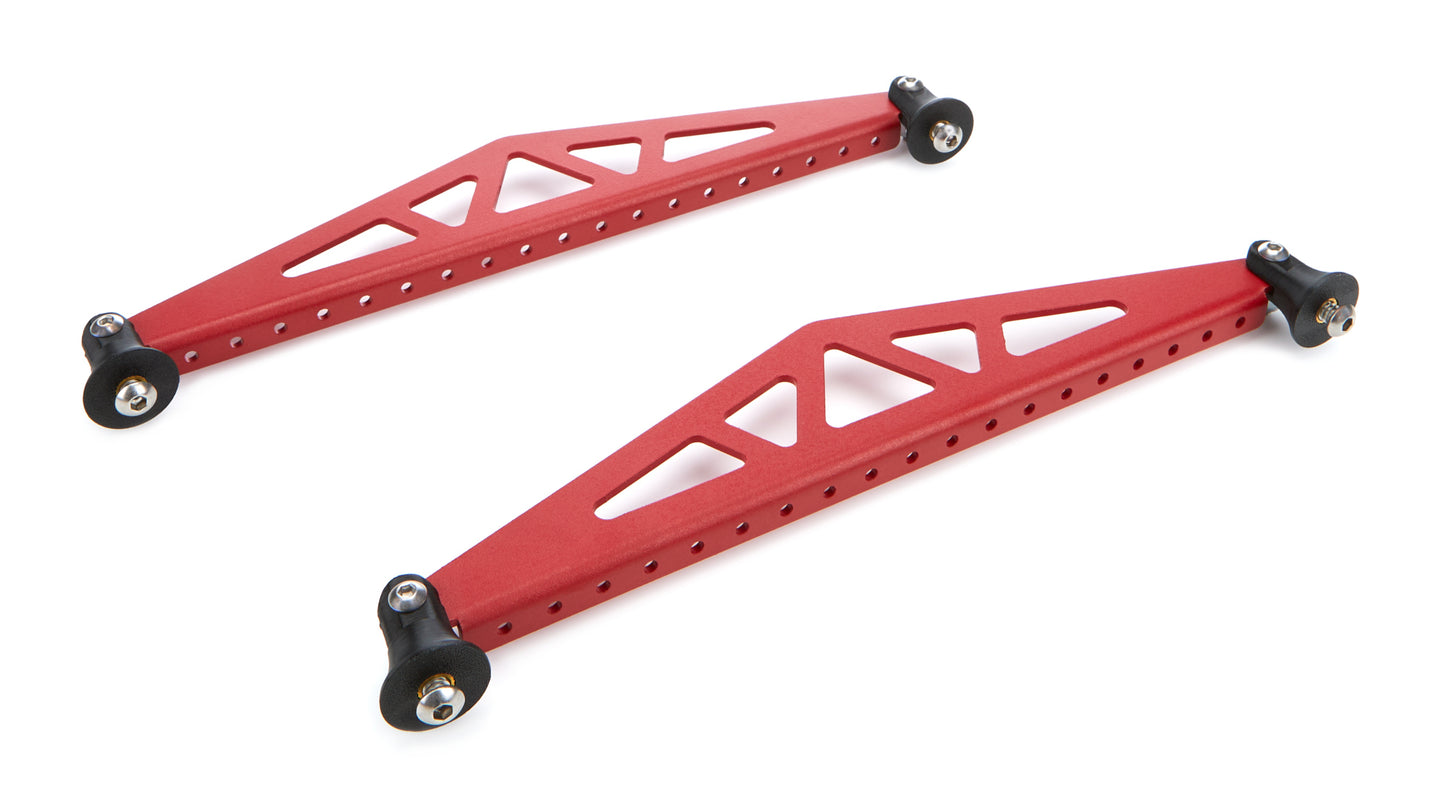 Spoiler Brace 10.5in Red Pair