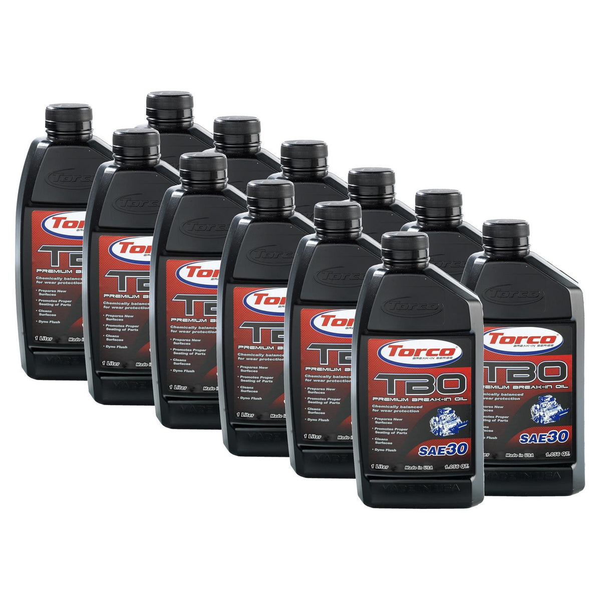 TBO 30w Premium Break-In Oil Case/12-1 Liter