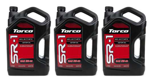 SR-1 Synthetic Oil 5w40 Case 3 5 Liter Bottles