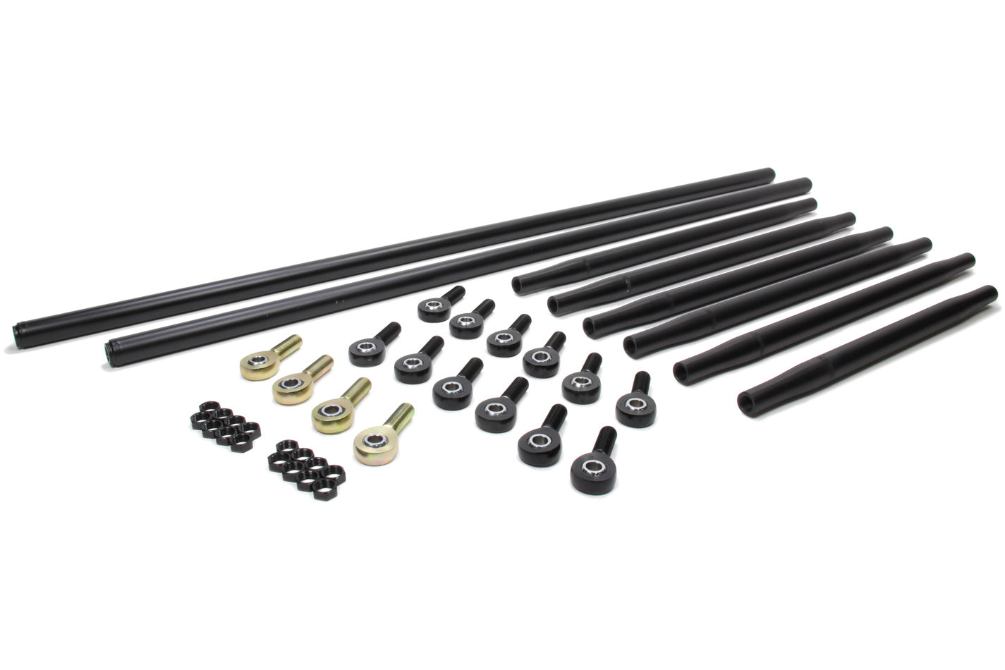 Radius Rod Kit Complete Black For Sprint Car