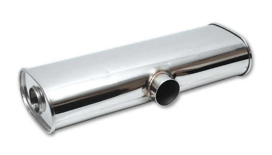 STREETPOWER Muffler 3.5i n Side Inlet x Dual 3in