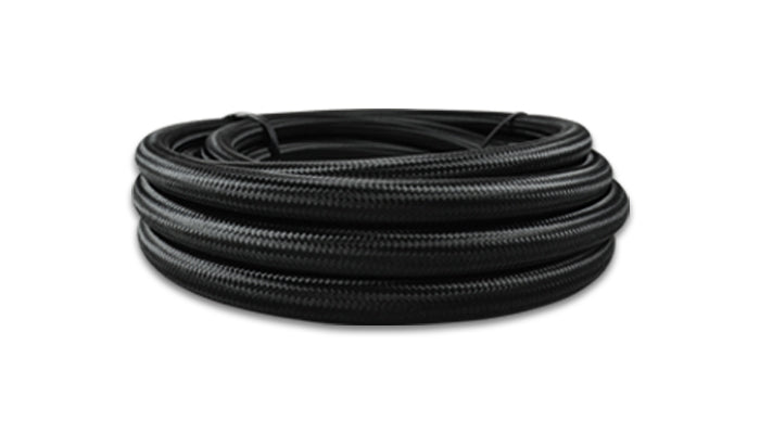 2ft Roll -12 Black Nylon Braid Flex hoseze