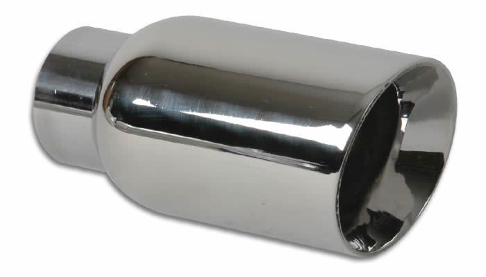 4in Round Stainless Stee l Tip Double Wall Angle