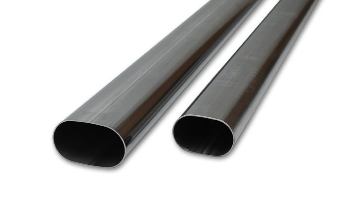 3.5In Oval T304 Stainles Steel Straight Tubing