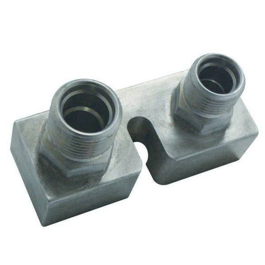 Ford Compressor Block Fi tting Straight #8 - #10