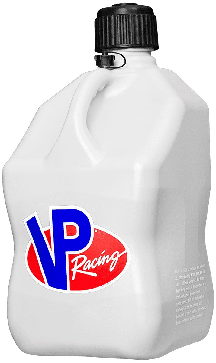 Motorsports Jug 5.5 Gal White Square