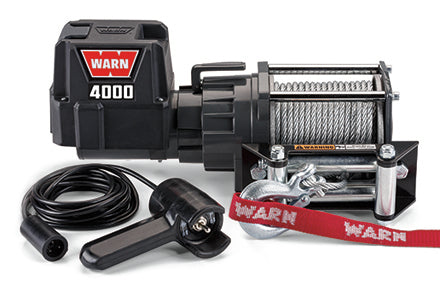 DC4000 Winch 4000lb w/Roller Fairlead