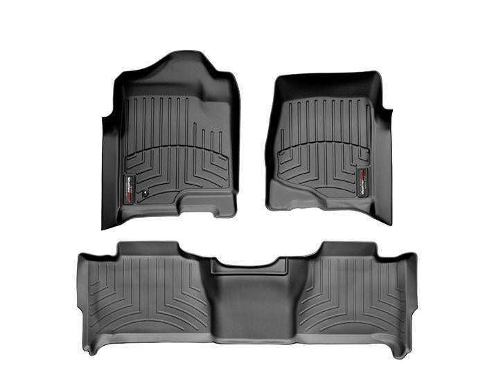 07-14 Tahoe Front & Rear Floor Liners Black