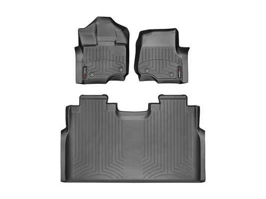 15-   Ford F150 Front & Rear Floorliners Black