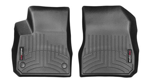 16-  Malibu Front Floor Liners Black