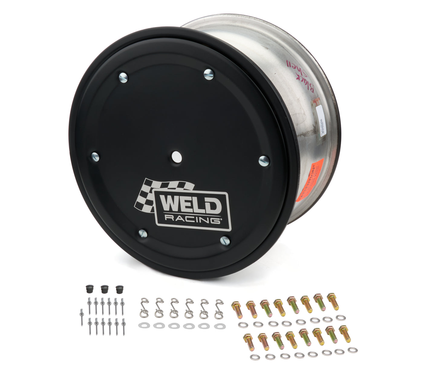 15x8 Wheel Direct Mount 4in BS Bead-Loc w/Cover