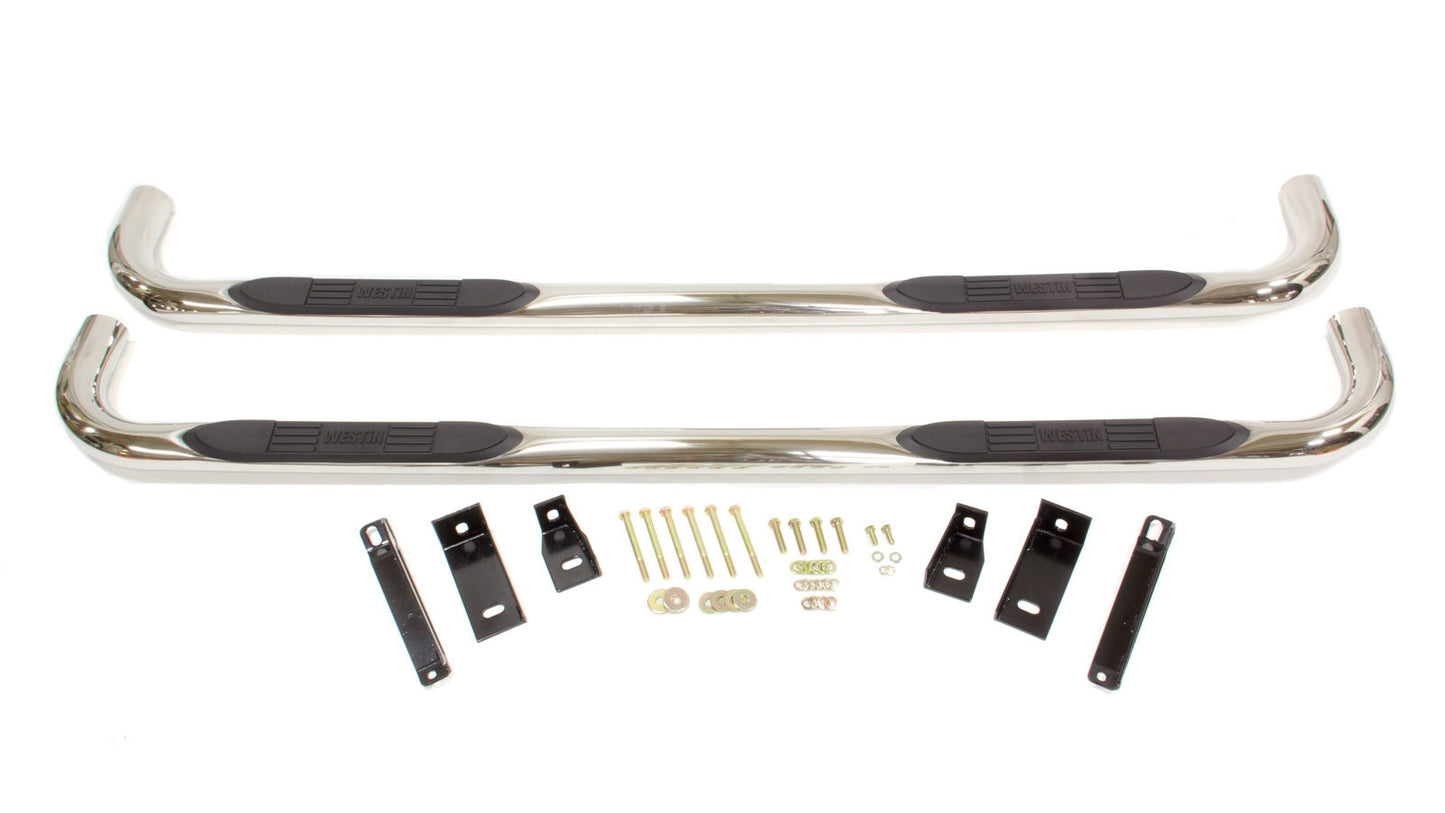 99-14 GM P/U Crew Cab Polished Step Bars