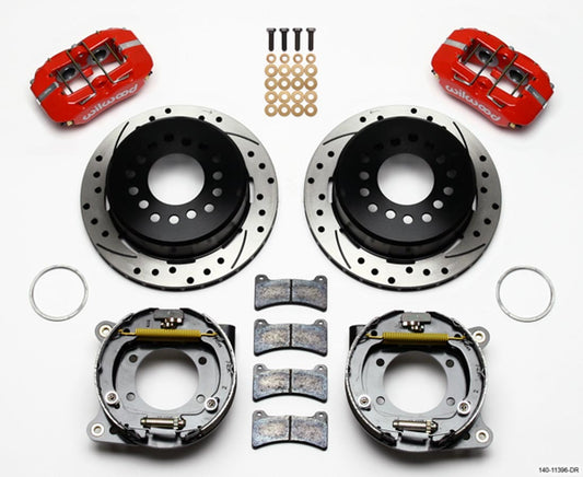 Rear Brake Kit Mustang 8.8in 5 Lug 2.5in Offset