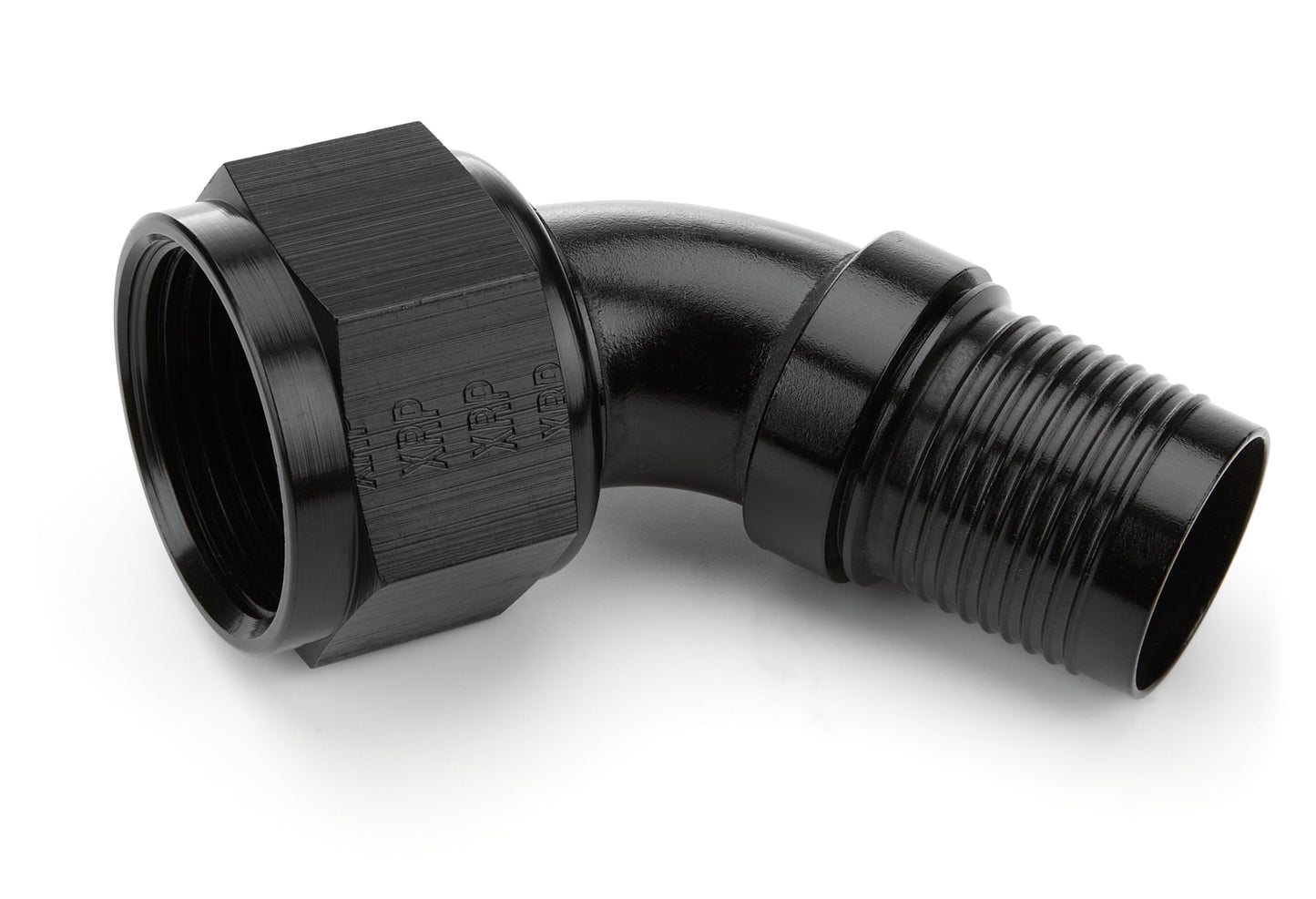 16an 60-Deg HS-79 Hose End - Crimp Style Black