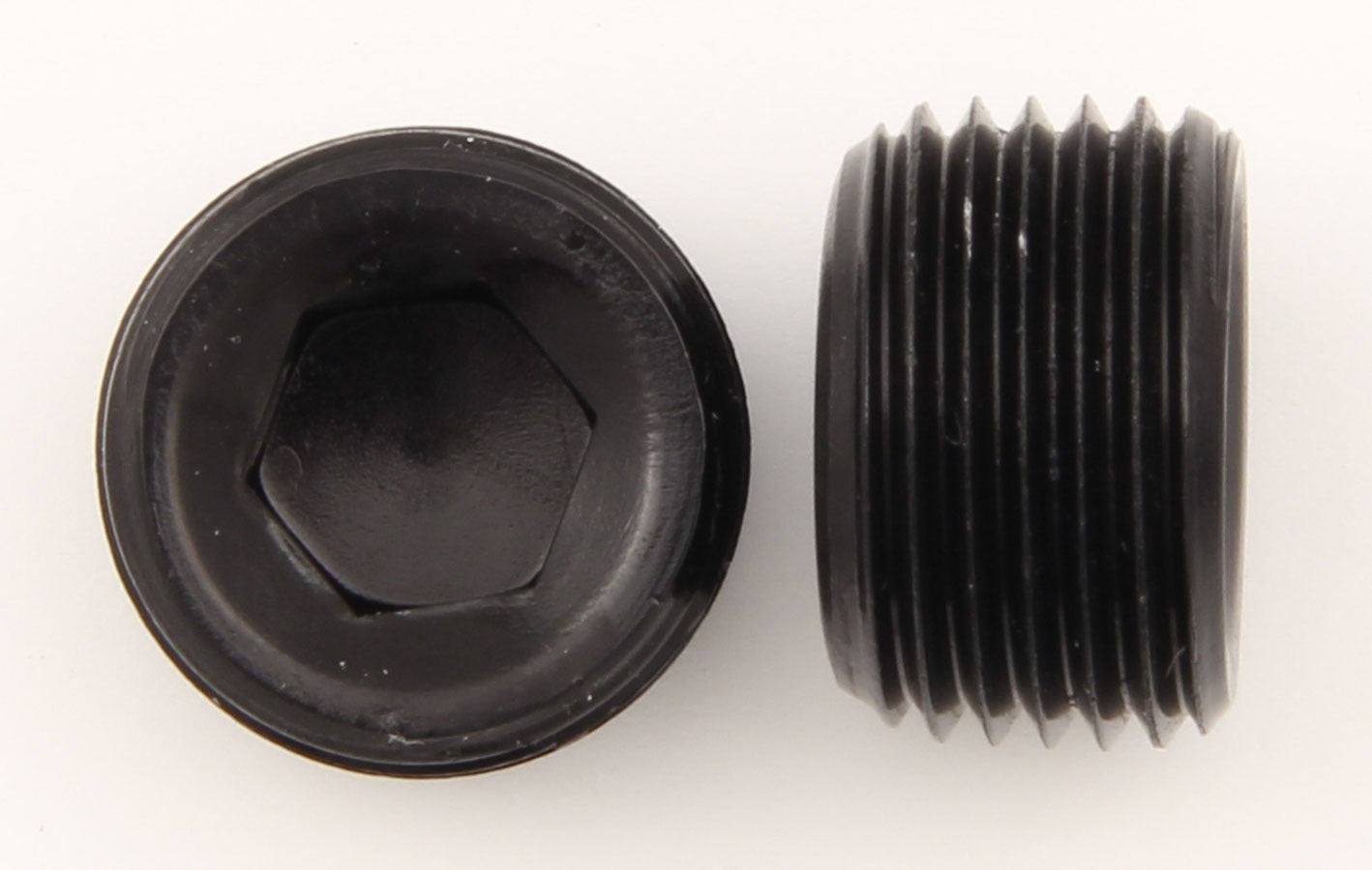 3/8in Male Pipe Plug (2pk) Black