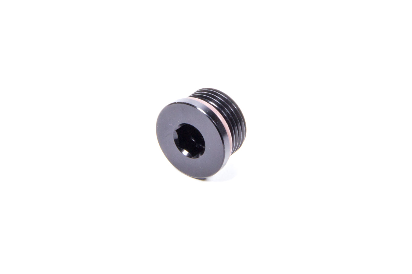 -10 ORB Internal Hex Port Plug Alum. - Black