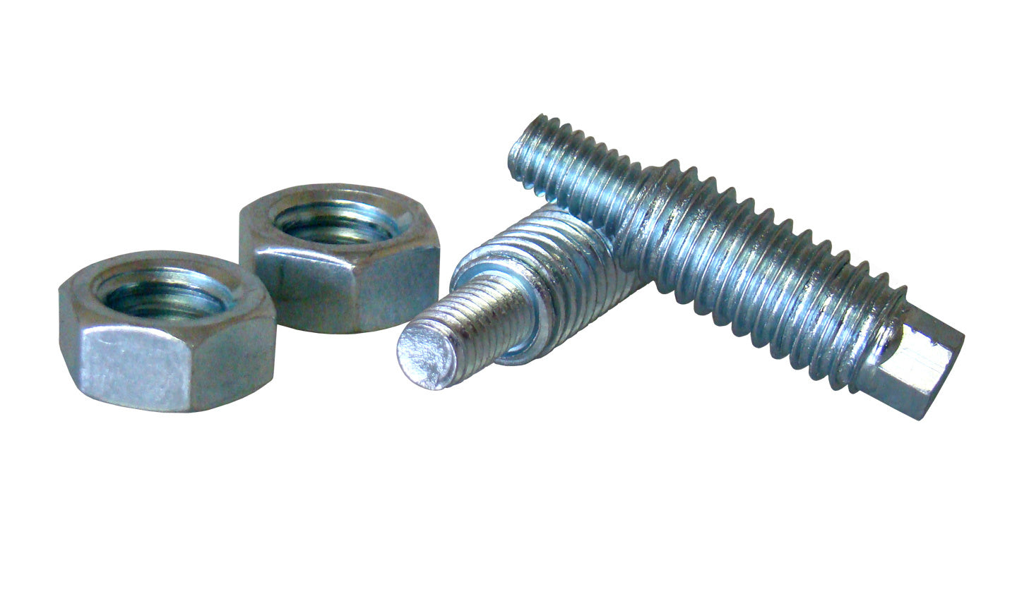 6mm to 3/8 Stud Adaptor Zinc Plated (pair)