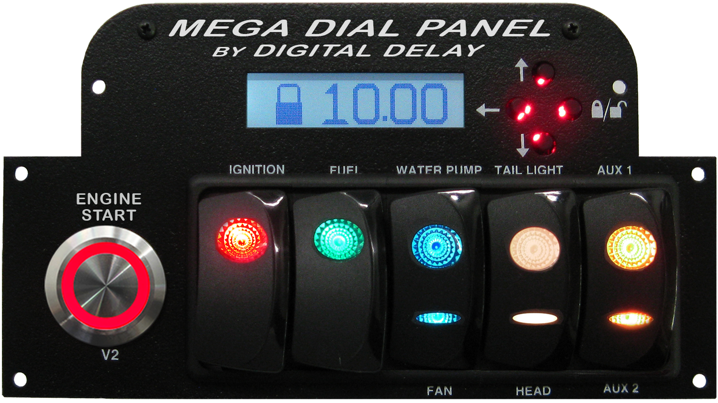 Digital Delay Elite Mega Dial Panel