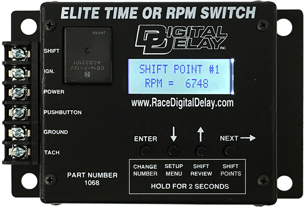 Digital Delay Elite Time or RPM Switch - NOT FOR BIKES!