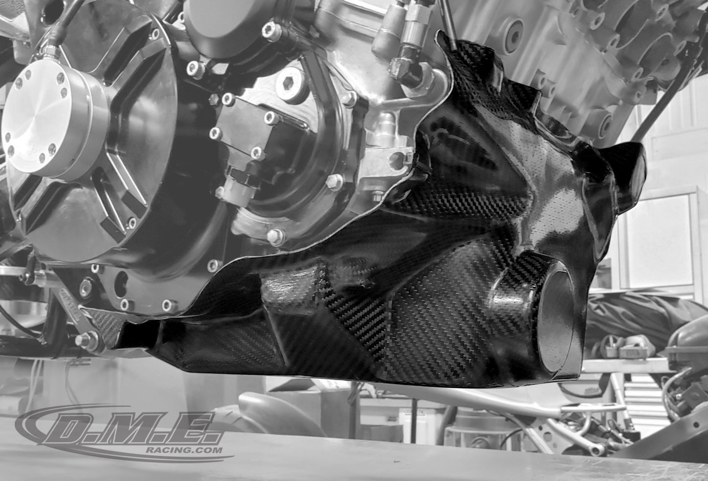 DME Racing Carbon Fiber Engine Diaper Hayabusa / GSXR 1000