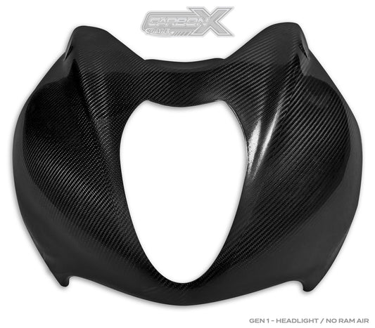 Carbon X Gen 1 Hayabusa Front Fairing - Carbon Fiber