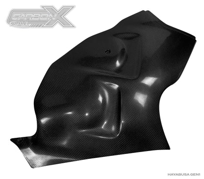 Carbon X Hayabusa Side Panels - Carbon Fiber