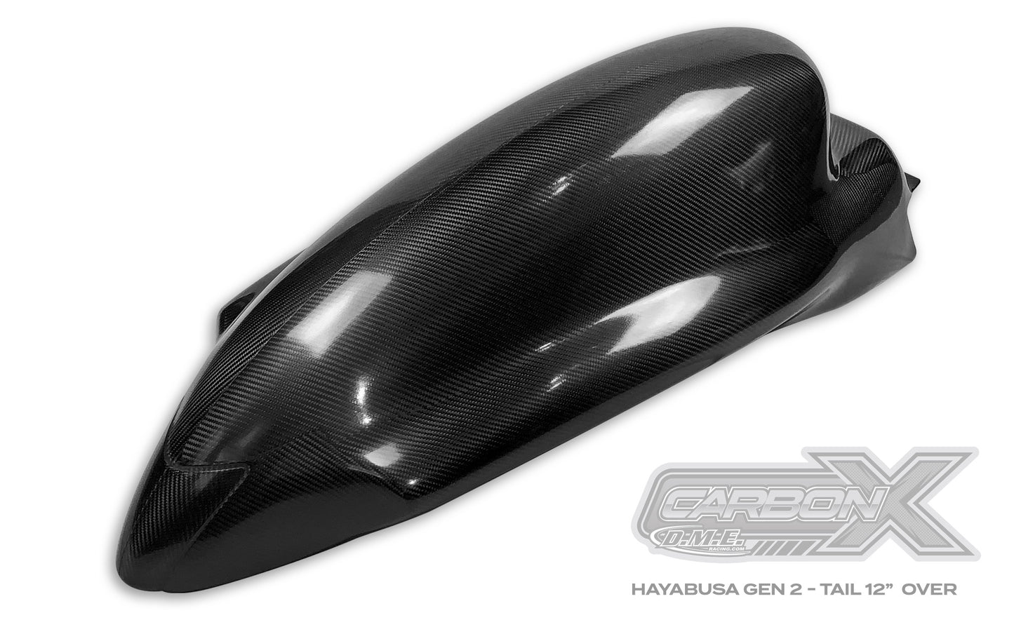 Carbon X Hayabusa Cut Rail Tail Section - Carbon Fiber