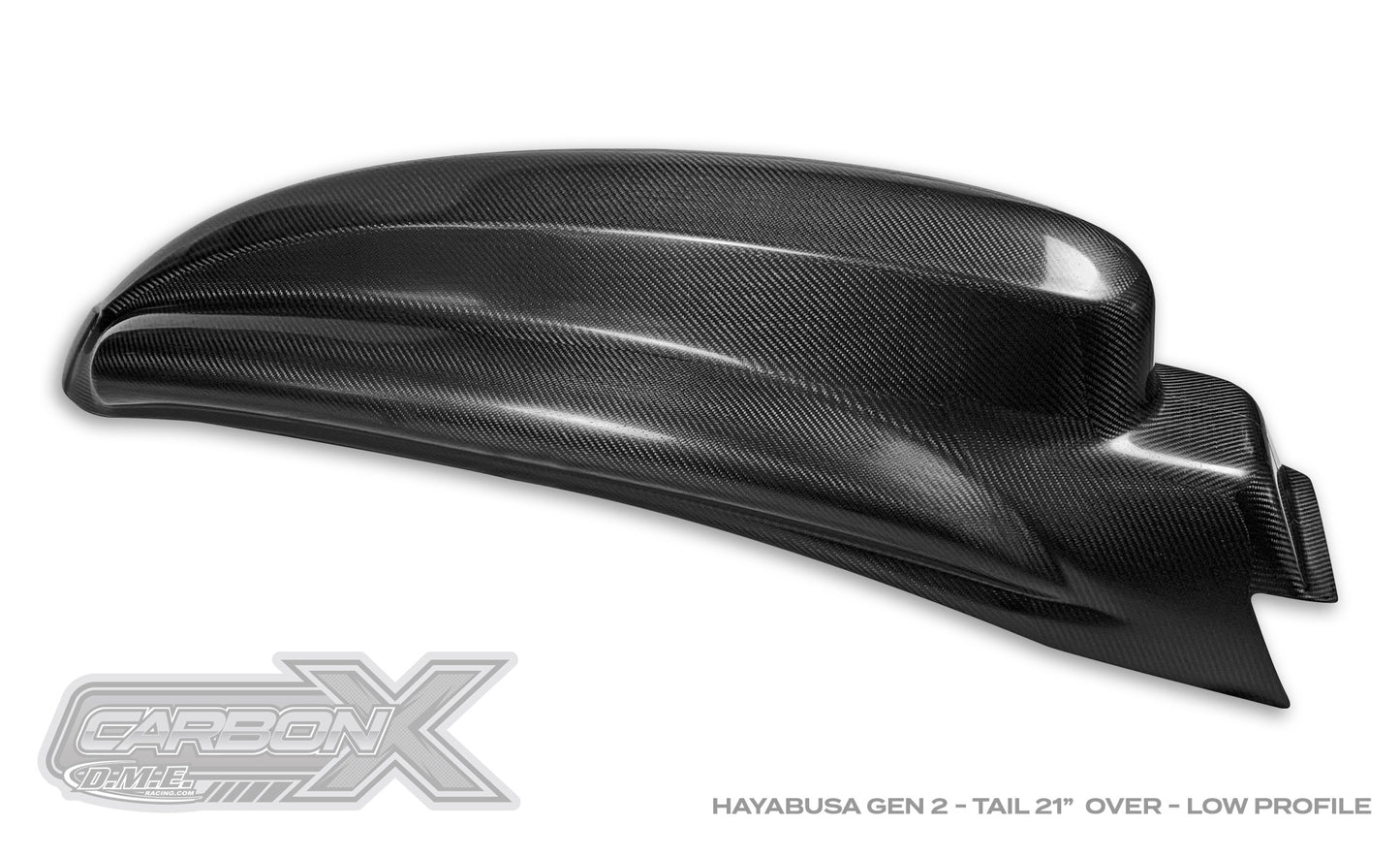 Carbon X Hayabusa Cut Rail Tail Section - Carbon Fiber