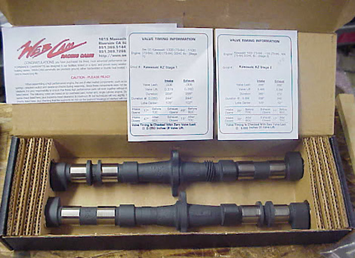 Web Cams KZ Camshafts